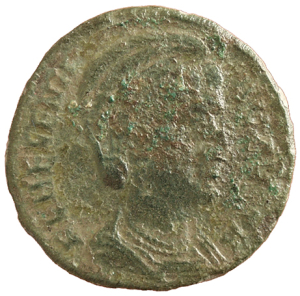 obverse of Constantine I RIC VII 159