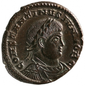 obverse of Constantine I RIC VII 457