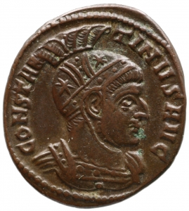 obverse of Licinius RIC VII 186
