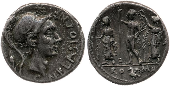 obverse of Roman Republic RRC 296/1i