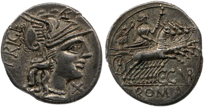 obverse of Roman Republic RRC 240/1b