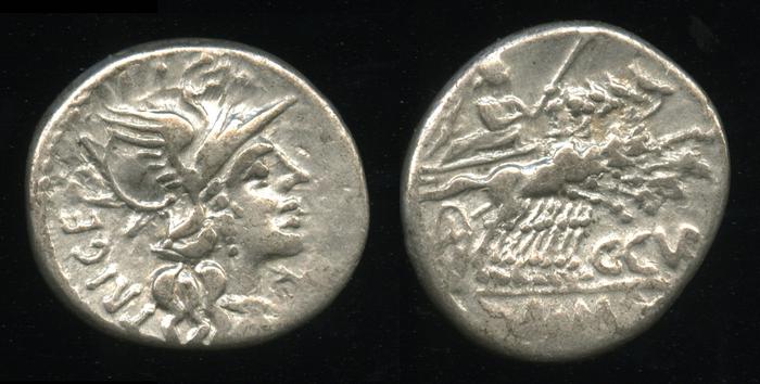 reverse of Roman Republic RRC 240/1b
