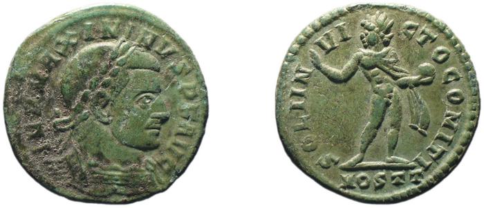 obverse of Constantine I RIC VI 90A