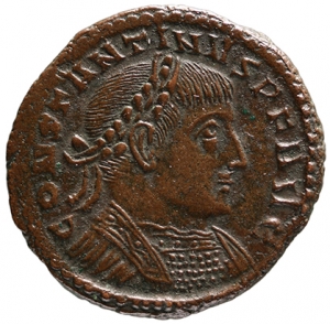 obverse of Constantine I RIC VI 132