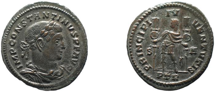 obverse of Constantine I RIC VI 782