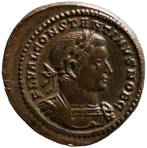 obverse of Constantine I RIC VI 739