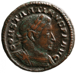 obverse of Constantine I RIC VI 245