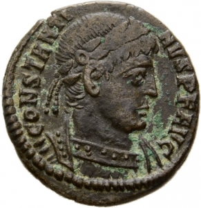 obverse of Constantine II RIC VIII 25