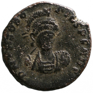 obverse of Arcadius RIC X 89