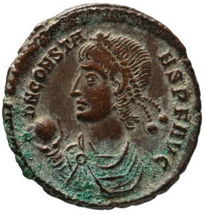 obverse of Constans RIC VIII 219