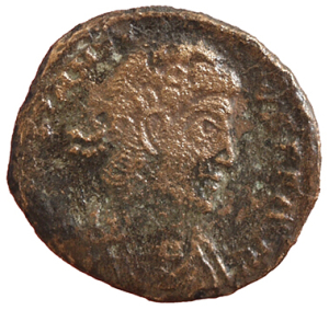 obverse of Constans RIC VIII 191