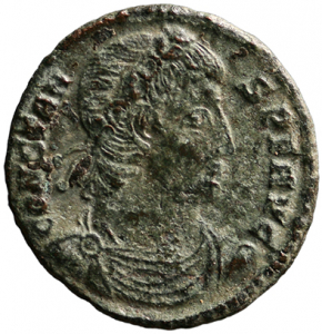 obverse of Constans RIC VIII 178