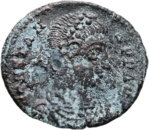 obverse of Constans RIC VIII 177
