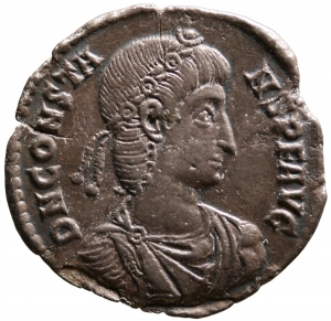 obverse of Constans RIC VIII 71