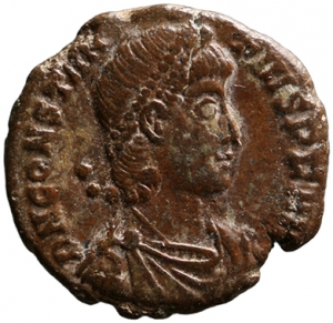 obverse of Constantius II RIC VIII 151