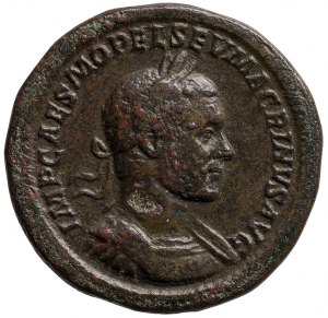 obverse of Macrinus RIC IV 185B