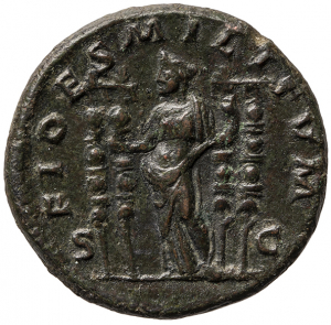 reverse of Macrinus RIC IV 184