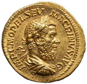 obverse of Macrinus RIC IV 57C