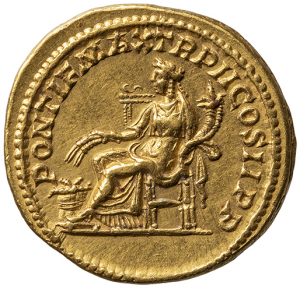 reverse of Macrinus RIC IV 38B