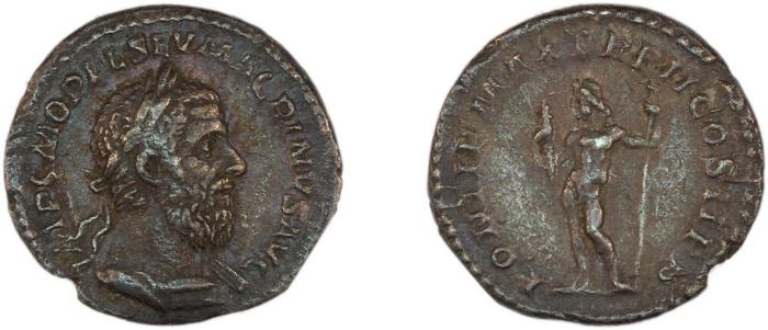 obverse of Macrinus RIC IV 37