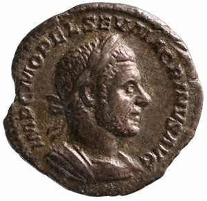 obverse of Macrinus RIC IV 8B
