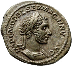 obverse of Macrinus RIC IV 6B