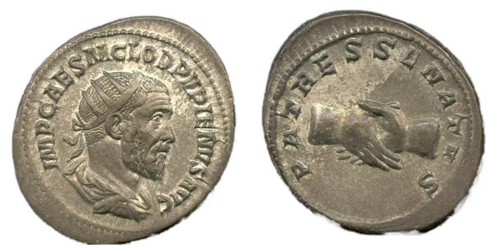 obverse of Pupienus RIC IV 11A