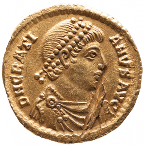 obverse of Valens RIC IX 21C