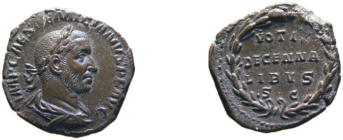 obverse of Aemilian RIC IV 54A