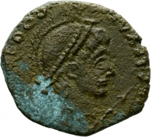 obverse of Theodosius I RIC IX 40D.1