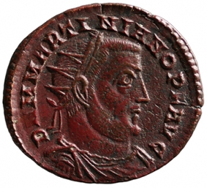 obverse of Licinius RIC VII 46