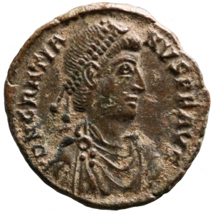 obverse of Valentinian II RIC IX 27A