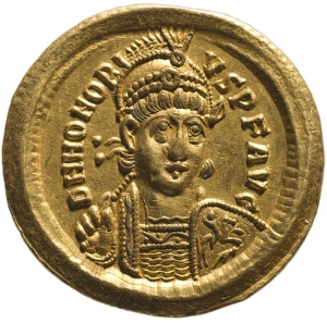 obverse of Theodosius II RIC X 203