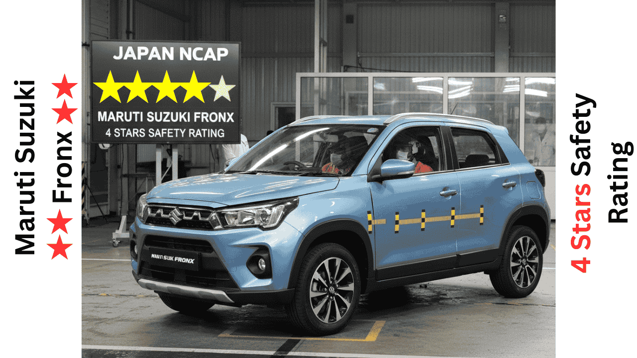 Fronx Safety Rating 4 Stars