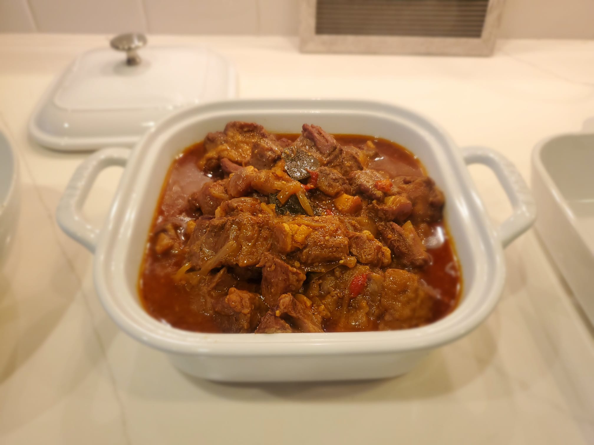 Instant Pot Spicy Oxtail Stew