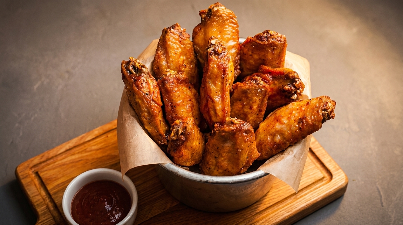 Wings, Burgers, Pizza — All of It