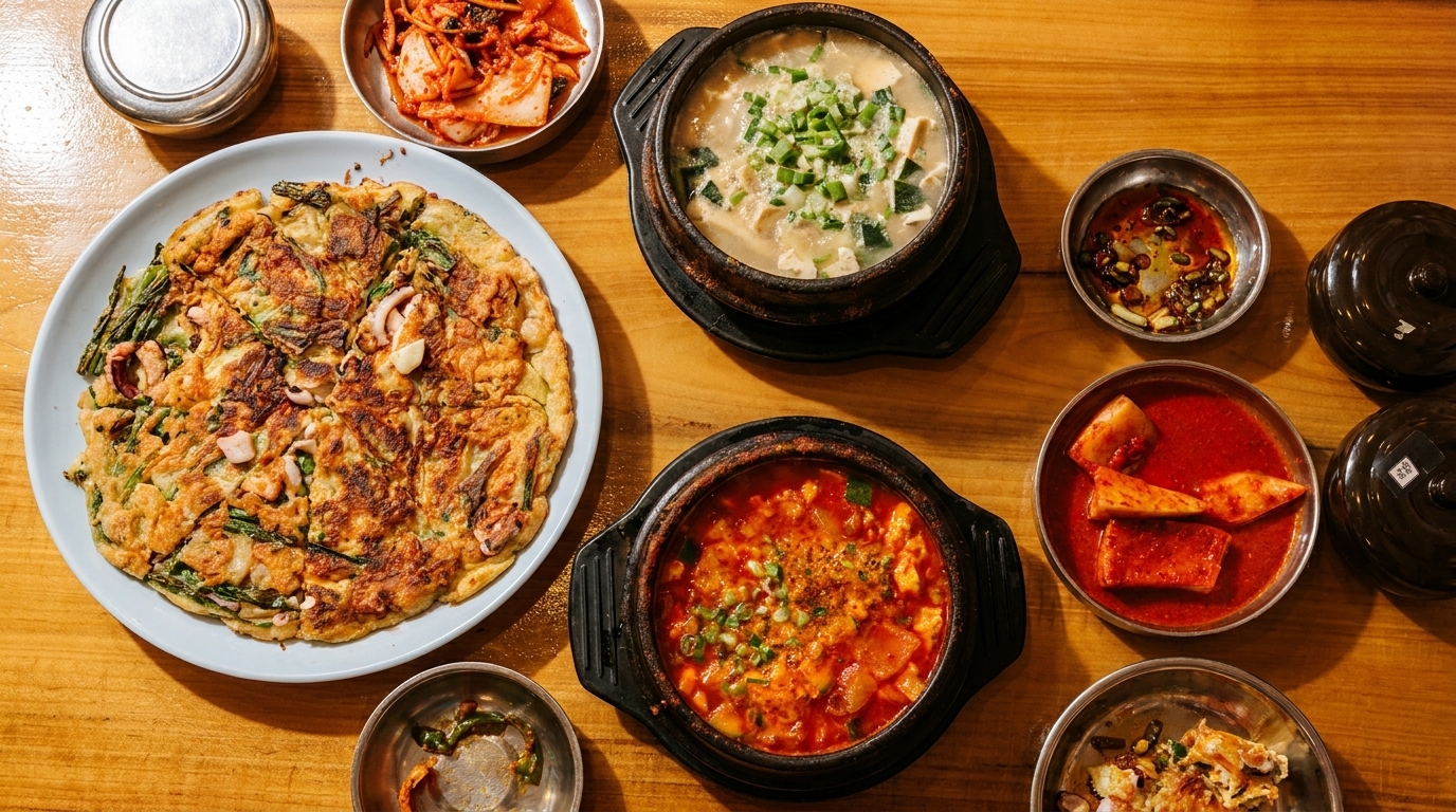 The Full Korean Table