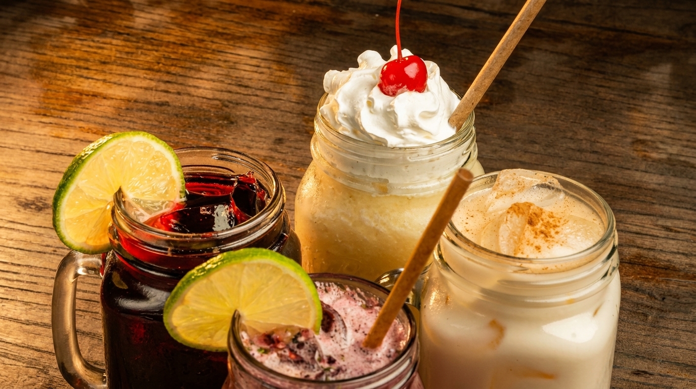Warm Drinks and Soft Drinks