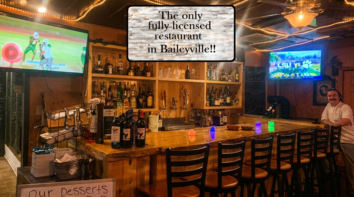 Cocktails at the Bar