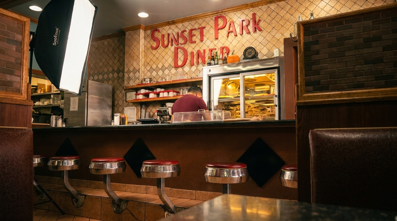 Breakfast, Burgers, Donuts