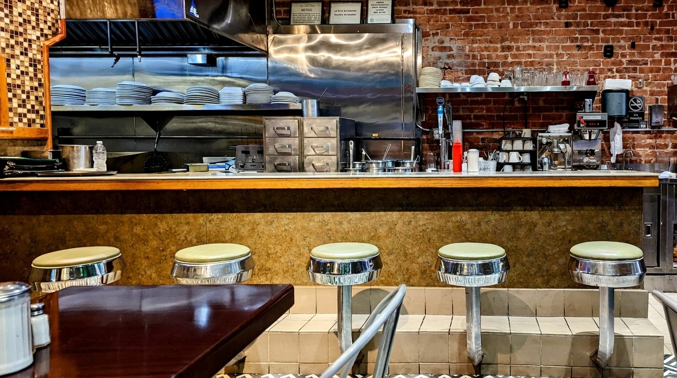 Counter Stools, No Pretense