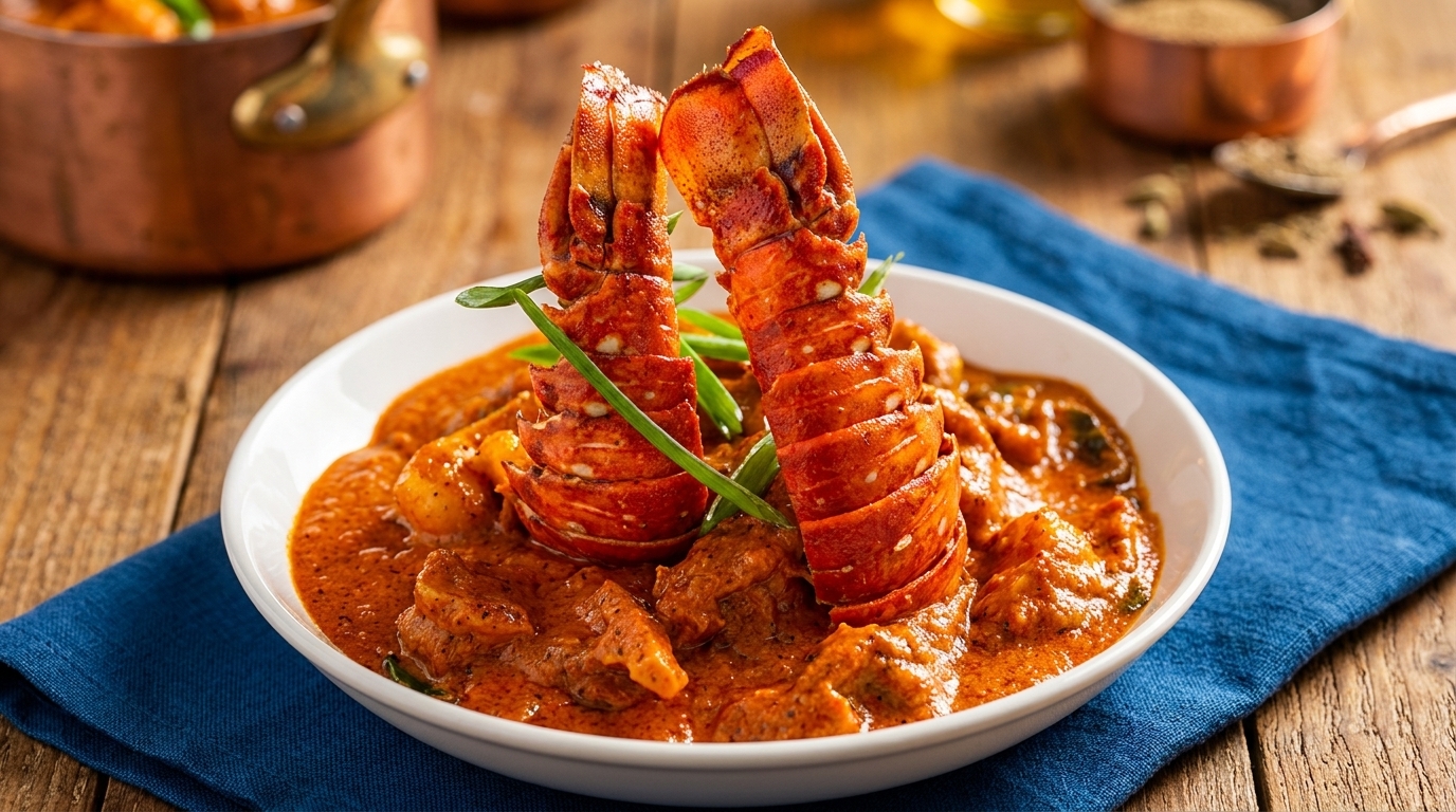 Seafood Cooked the Indian Way