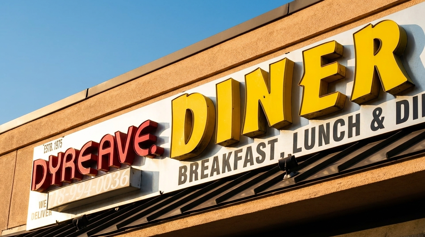 The Dyre Ave Sign