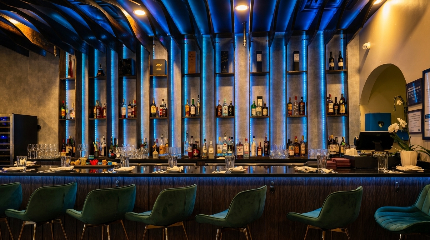 A Full Bar Worth Lingering At