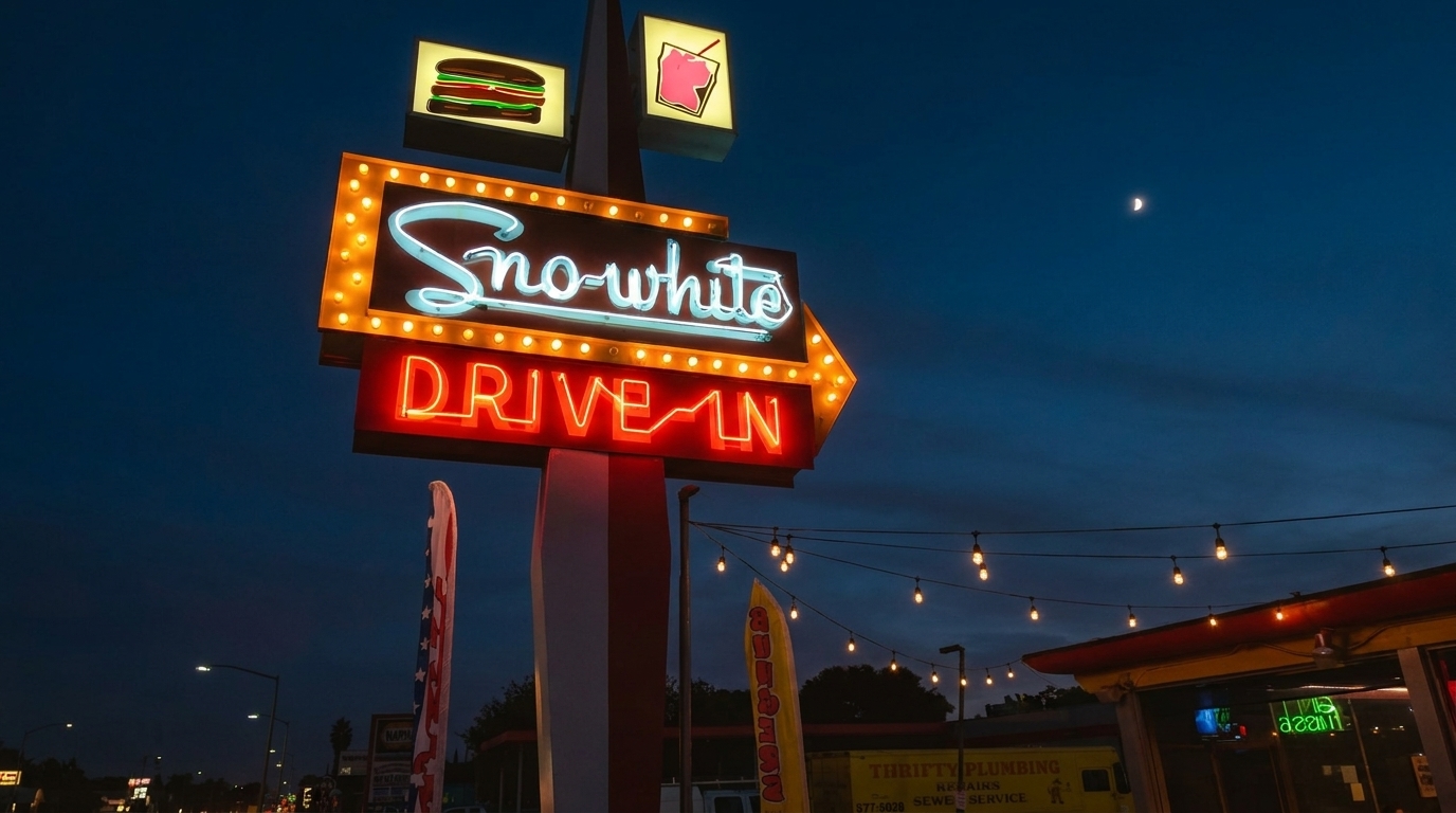 Burgers, Shakes & Red Booths
