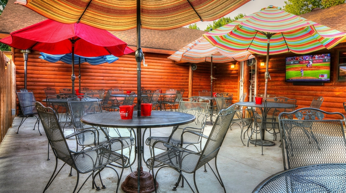 Patio and Game Room