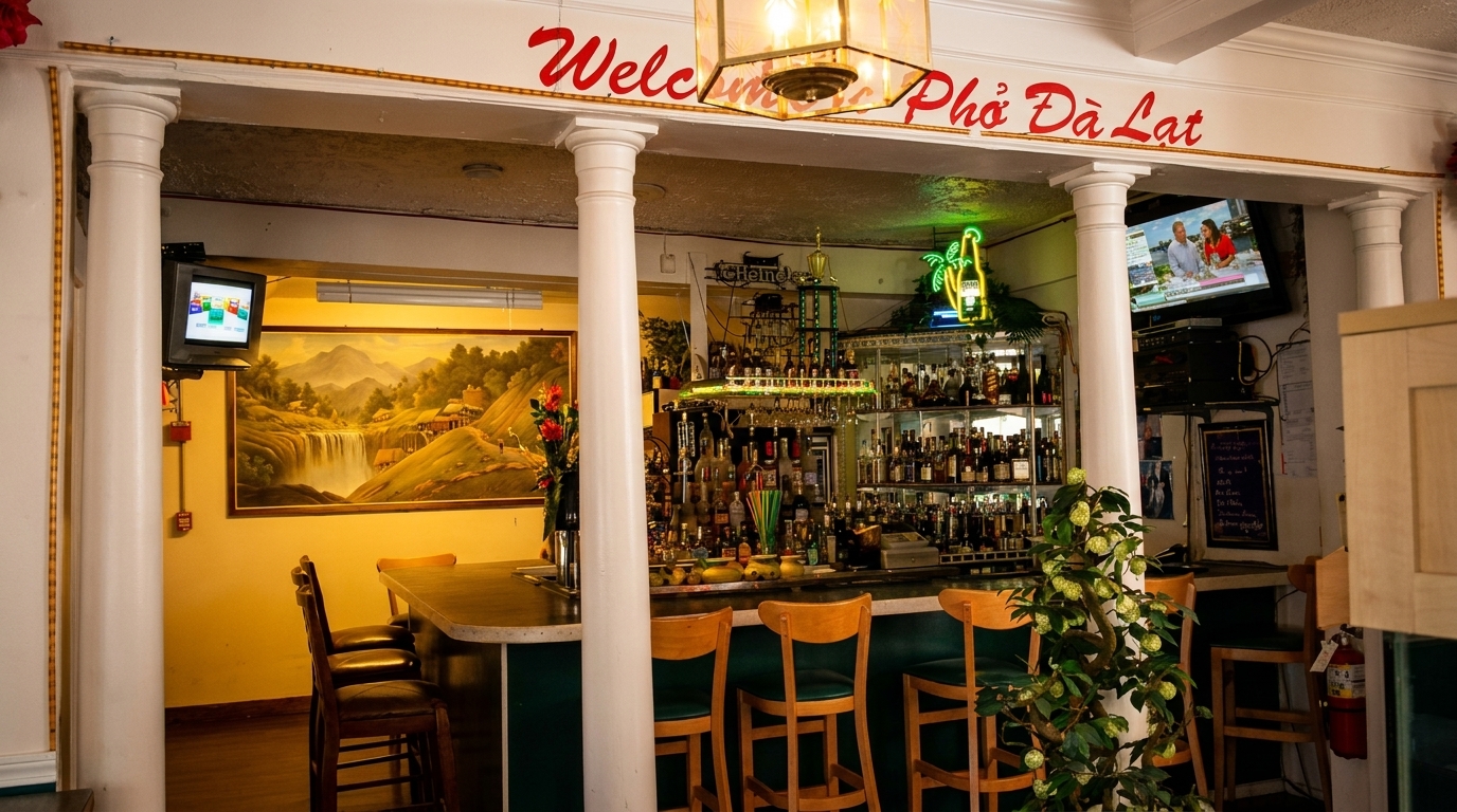 The Bar. The Bowls. The Regulars.