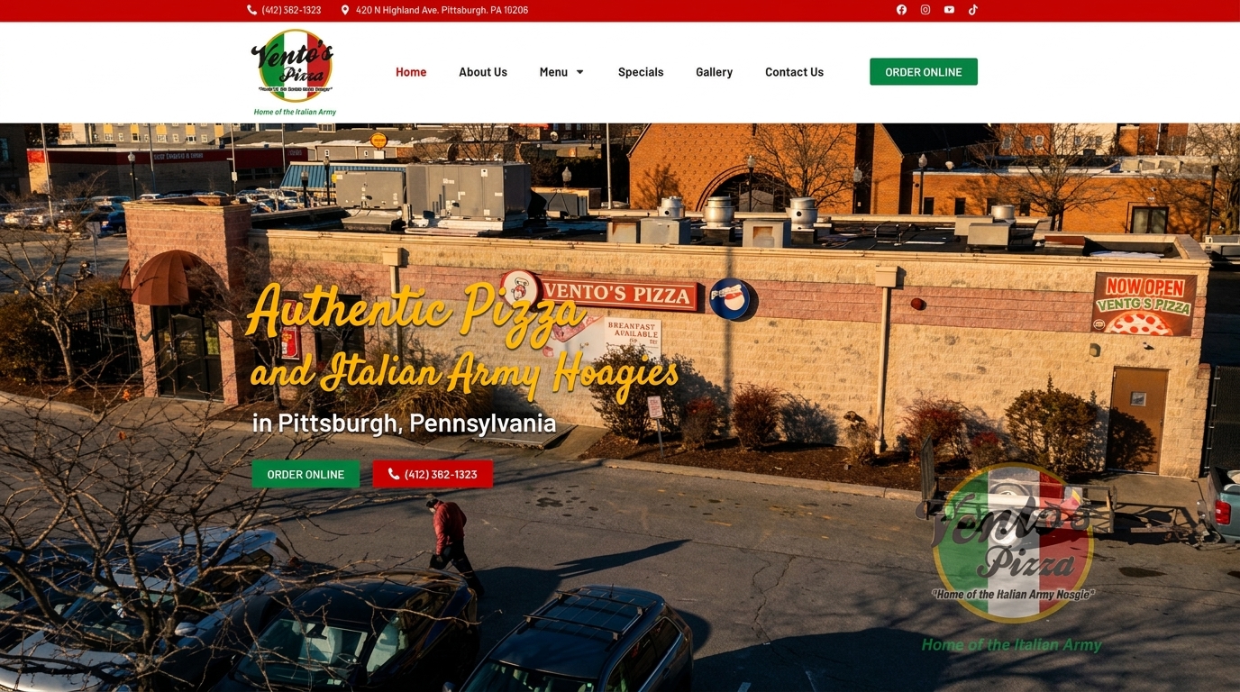 Al Vento Opens His Shop