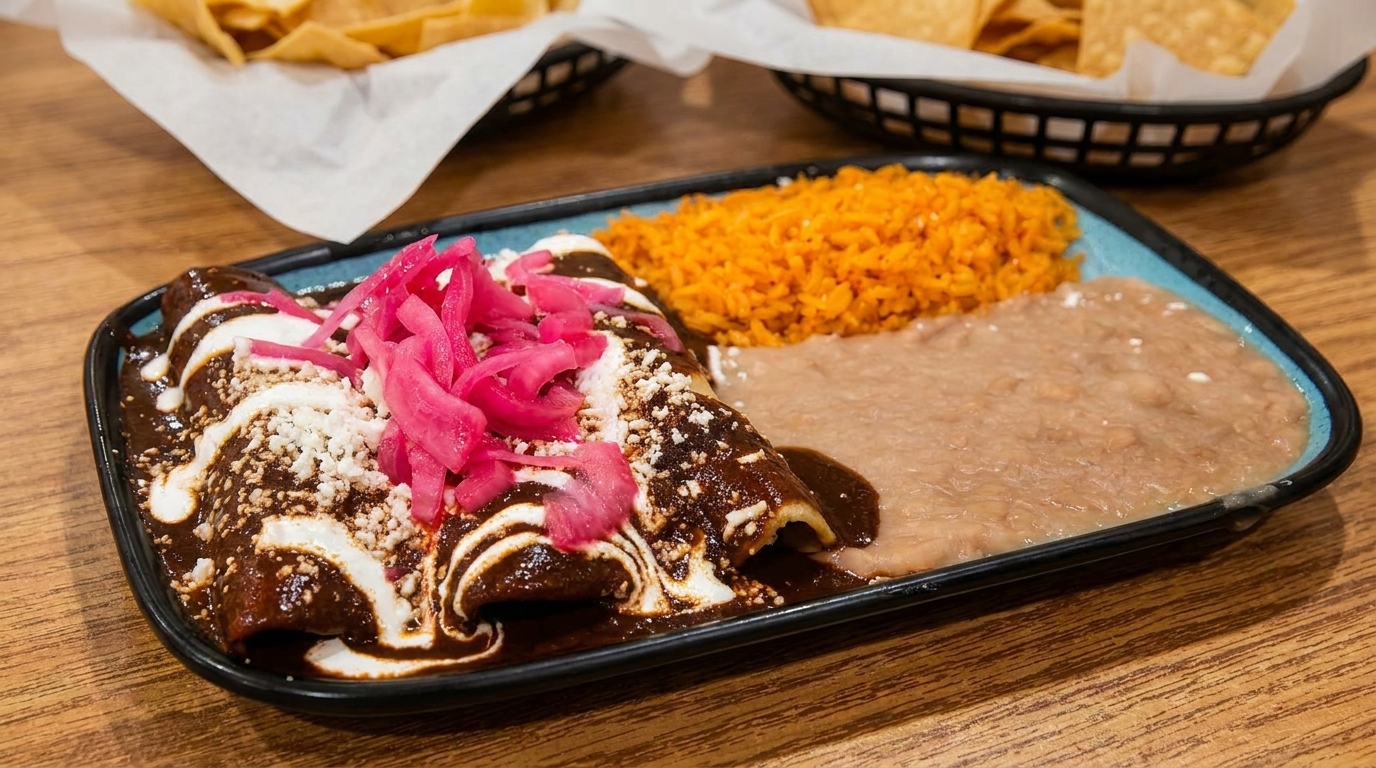 Mole Enchiladas and More