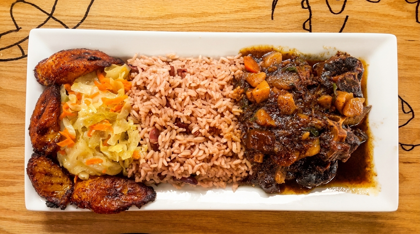 Bob Marley Chicken and Oxtail